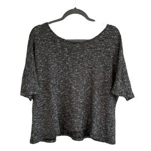 LNA Black and Gray Women's Top